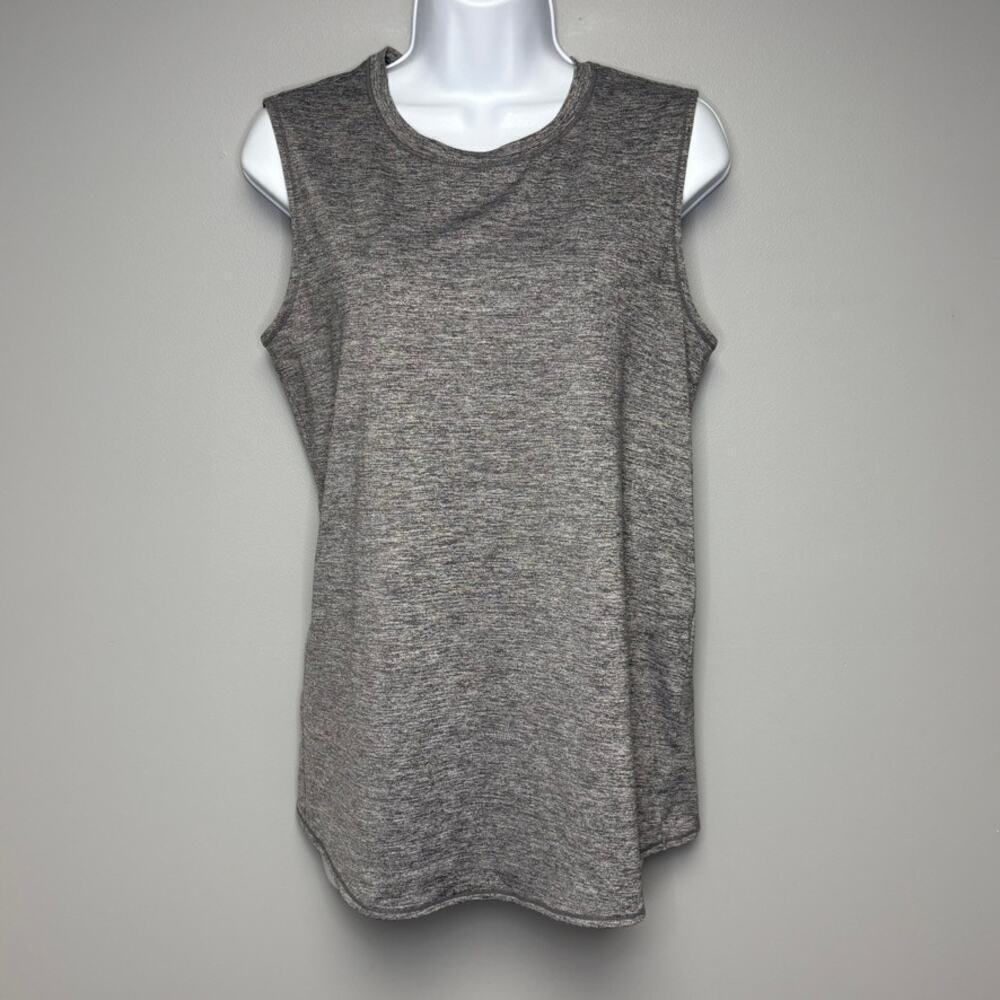 Athleta Heather‎ Gray Relaxed Fit Workout Tank - Size S Tall